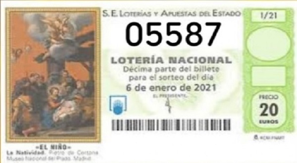 El 05587 reparte en Almaraz el tercer premio de la lotería del Niño
