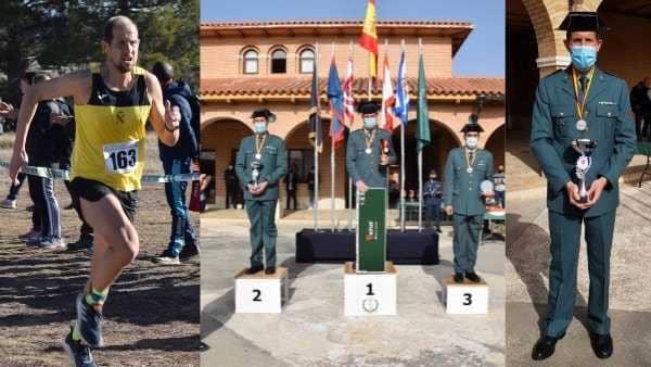 El fondista moralo, Luis Miguel Carvajal, subcampeón de España en el LX Campeonato Nacional Militar de Campo a Través