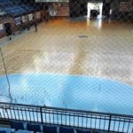 Finalizan las obras de reparación del parqué del Polideportivo Municipal