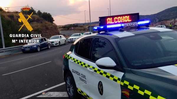 6 conductores investigados por conducir excediendo la tasa de alcohol permitida, en Cáceres y Plasencia