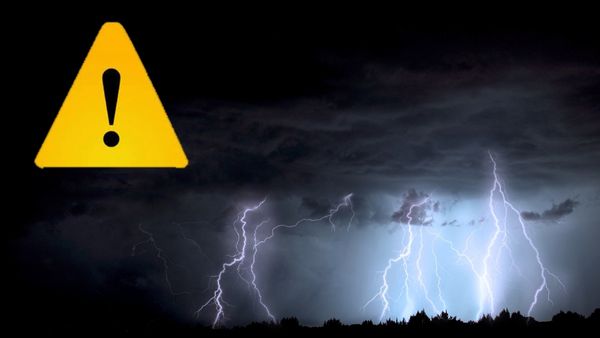 Alerta Amarilla por lluvias y fuertes tormentas
