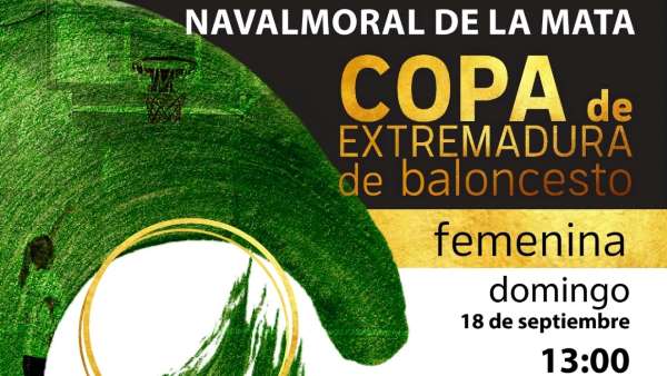Navalmoral acoge la final femenina de la Copa de Extremadura de Baloncesto
