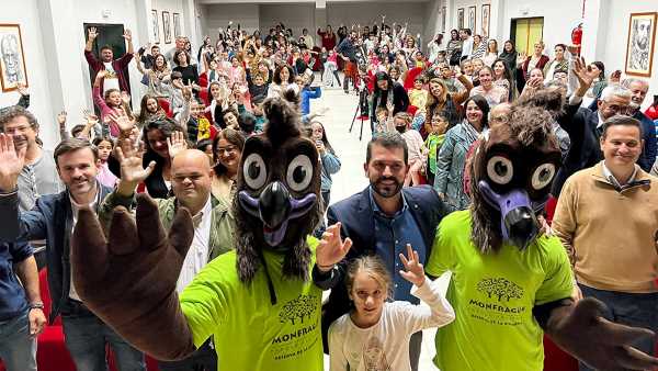 150 escolares de 3º de Primaria acuden en Monfragüe a la inauguración del VI Mes de las Reservas de la Biosfera