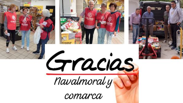 cáritas dice gracias
