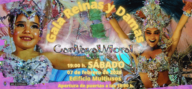 Carnavalmoral 2026 elección Reinas