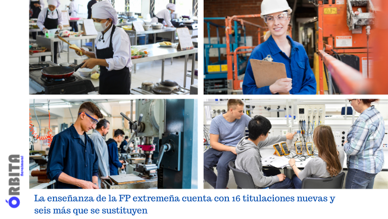 enseñanzas de la FP extremeña