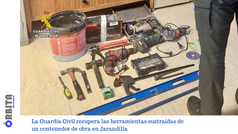 herramientas sustraídas
