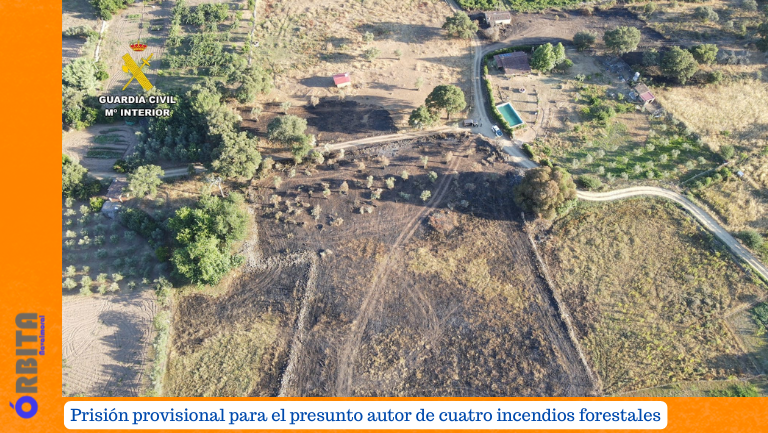 cuatro incendios forestales