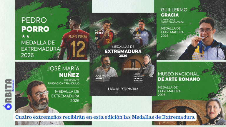 medallas de extremadura