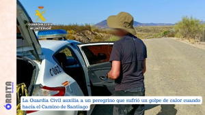 auxilia a un peregrino