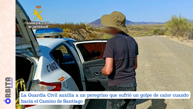 auxilia a un peregrino